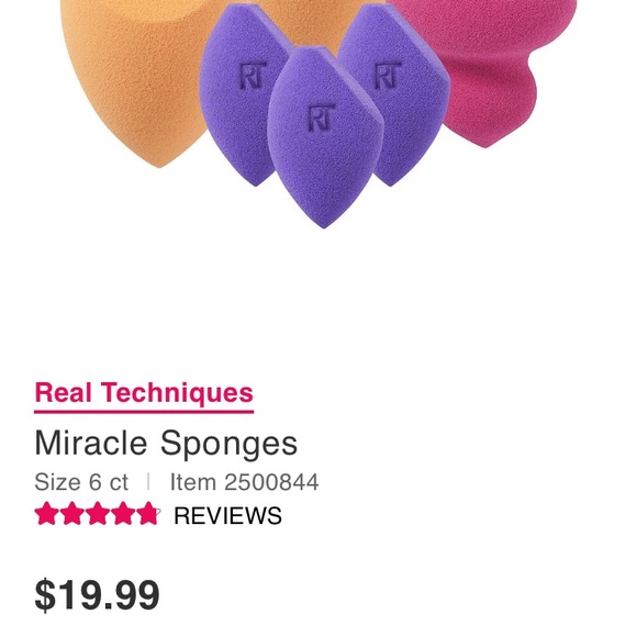 REAL TECHNIQUES 6 MIRACLE SPONGES - Picture 6 of 6